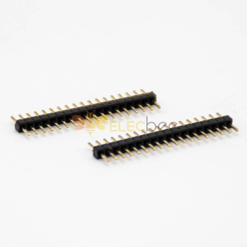 Connettore intestazione pin maschio 18 pin dritto a fila singola passo 1,1 mm