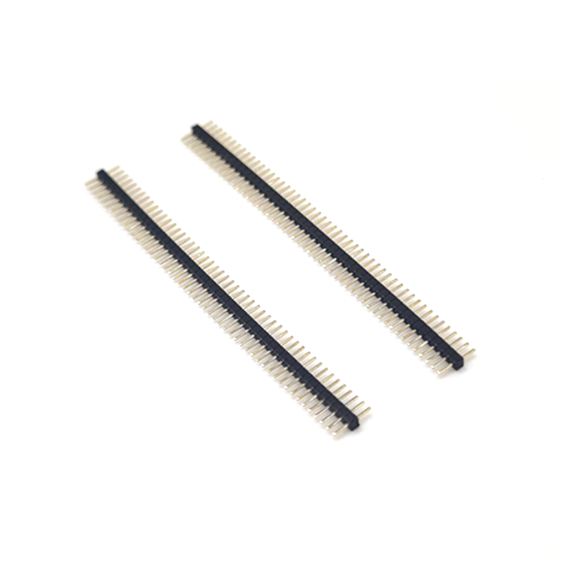 Cabeçalhos de pinos PCB 16 pinos macho de passo reto 1,0 mm conector de linha única