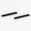 Cabeçalhos de pinos PCB 16 pinos macho de passo reto 1,0 mm conector de linha única