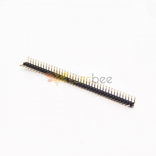 2pcs Single Row Pin Header macho 2.0 x 2.0 PH 40 Pin Fila en ángulo recto