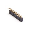 Pogo Pin Connector 8 Pin Female 2.54MM Pitch Multi Pin Series Bending Type