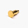 Pogo Pin Crown Head Solder 黄铜单芯异形系列侧装镀金
