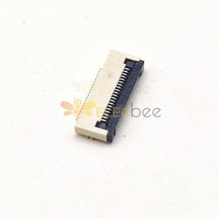 FPC Connectors 0.5MM Pitch 20 Pin Front Flip Bottom Contact Style 2.0H