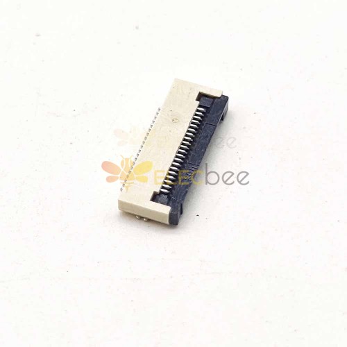 FPC-Steckverbinder 0.5MM Pitch 20 Pin Front Flip Bottom Contact Style 2.0H