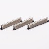 FFC/FPC-Steckverbinder, 13-polig, 2-reihig, 0,5 mm, Schiebertyp, oberer Kontaktstil für Leiterplatte