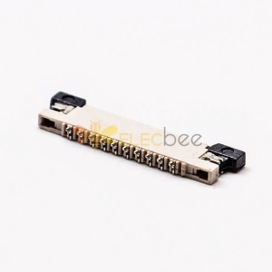 Conector FPC 0.5MM Pitch 10 Pin Bottom Contact Style Front Flip Socket 1.8H