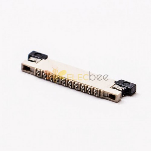 Conector FPC 0.5MM Pitch 10 Pin Bottom Contact Style Front Flip Socket 1.8H