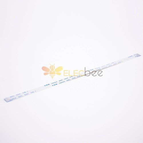 Câble plat flexible blindé 10 broches Type A Longueur de câble 15 cm Pas de 0,5 mm