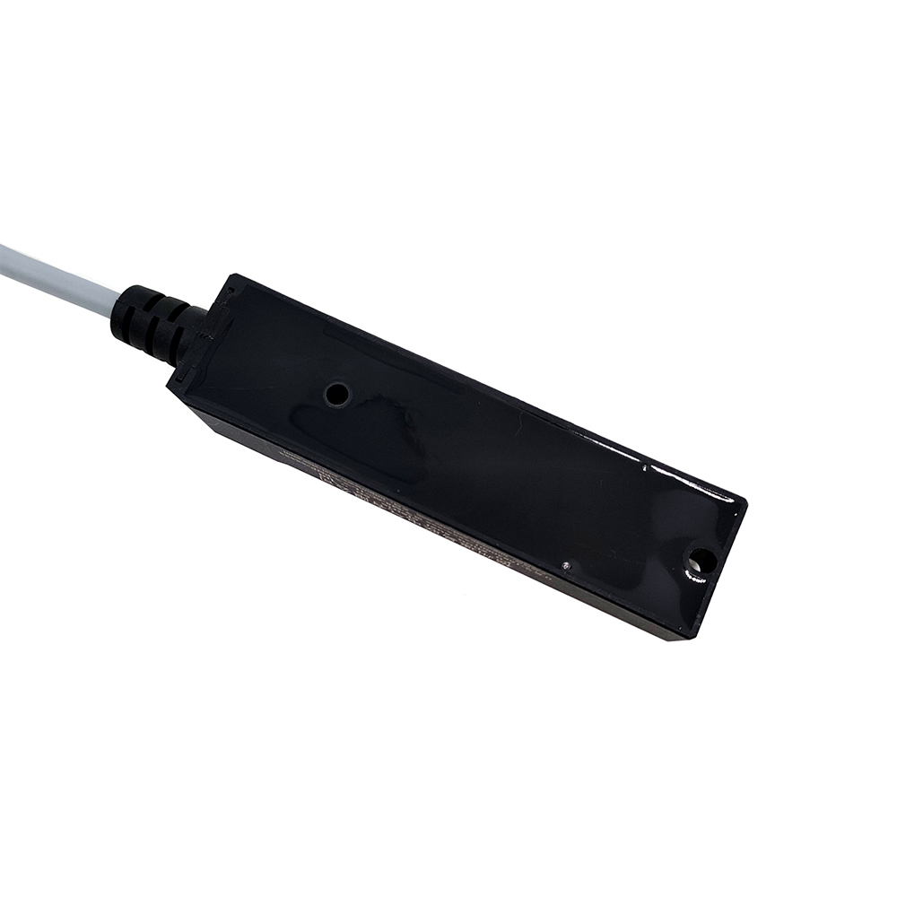 M8 Splitter Kompakt 6 Ports Einkanal NPN LED-Anzeigekabel PUR/PVC Grau 5M