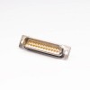 25 Pin D sous Male Machine Pin Straight Solder Type pour coaxial Cable