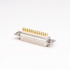 25 Pin D sub Male Machine Pin Straight Solder Type for Coaxial Cable