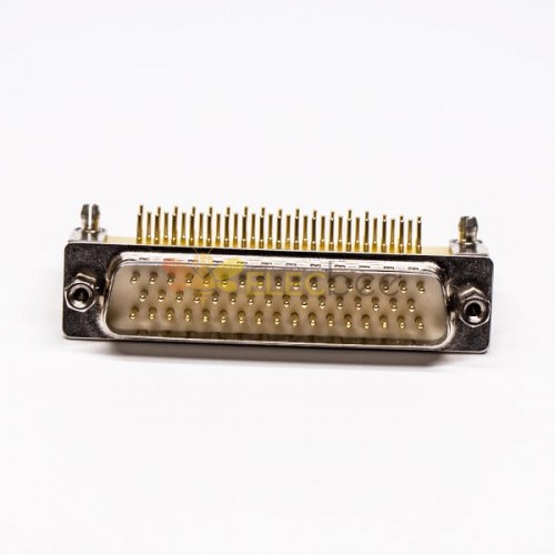 50 Pin D alt Konnektör Erkek Dik Açılı Staking Tipi Delikten 20 adet