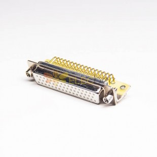 5PCs 50 pin connettore D SUB ad angolo retto femmina tipo di picchettamento per montaggio su PCB 20 pezzi
