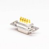 9 Pin Feminino D SUB Conector Straight Staking Tipo Solda para cabo