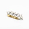 D SUB 25 Pin Connector 180 Degree Male Pin Solder Type for Coaxial Cable 20pcs
