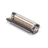 D sub 25 pin Male Connector Right Angle For PCB Mount Machined Contacts