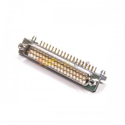 d sub 37 Erkek Dik Açı PCB Montaj Makinesili Pin Konektörü için