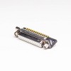 D SUB Dik Açılı 25 Pimli Dişi DIP Tipi PCB Montajı için Sabitleme Tipi 20 adet