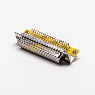 Connettore DB 50 pin Tipo a saldare con pin meccanizzato femmina ad angolo retto 20 pezzi