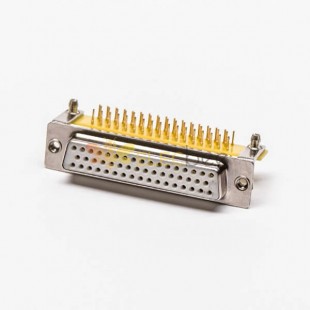 DB 50 Pin Konektörü Sağ Açılı Dişi Mechined Pin Lehim Tipi