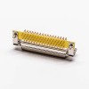 DB 50 Pin Conector Direito Angular Feminino Mechined Pin Solder Tipo
