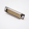 Machined Pin 25 Pin Female Two Rows Nickel Plating Straight Solder Cup D-sub Connector