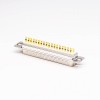 Male 37 Pin D SUB Connector Machined 180 Degree Solder Type for Coaxial Cable 20pcs