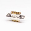 Erkek 9 Pin D SUB Konnektör Erkek Kablo için 180 Derece Lehim Tipi