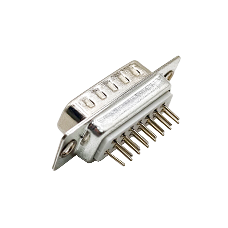 15 pin d sub male Stamped Pin 2 Row Connector Plug Db-15 Chassis Mount