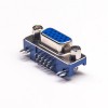 2pcs Db teknolojileri alt 15 D-SUB VGA 15 Pin Kadın Dik Açı Rağmen Delik Konektörü