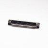 37 pin D alt Standart Tip Çinko Alaşım D-sub 37 Pin Erkek Siyah İzolatör Lehim Tipi Kablo için 20 adet