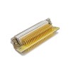 78 Pin D Sub Male Connector High Density Right Angle 78 Machined Pin