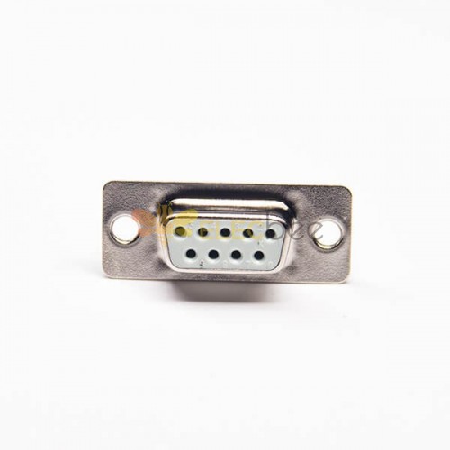 Connettore D-sub a 9 pin Connettore femmina a saldare con pin stampato 20 pezzi