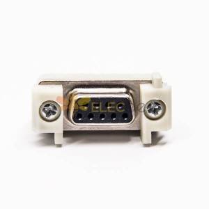 Connettore femmina presa D SUB a 9 pin Foro passante diritto per montaggio su circuito stampato 20 pz