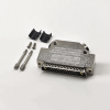 D-sub 27W2 Male Connector with shell 45° Solder Cup Metal Shell 2 Rows solid pin 10A 20A 30A 40A