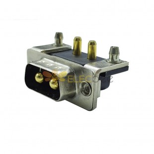 D SUB 2Pin Connector Right Angled Male Female Through Hole 2pin 1 Row High Current