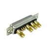 D SUB 9Pin Connector Straight Male Female Solder Type 9pin 9W4 2 Rows High Current