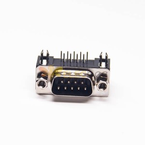 D-sub 9 pinos PCB D-SUB 9 pinos conectores macho 20 unidades