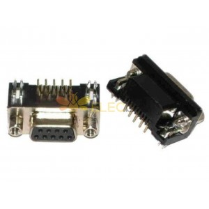 DB9 Female Connector Right Angle (PCB Mounting)