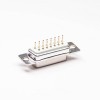 HD d sub 15 pin Timbrato Pin 2 Row Connector Plug Db-15 Chassis Mount