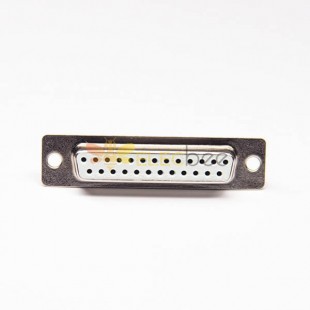 Rs 232c D sub 25 pin tipo standard in lega di zinco D-sub 25 pin femmina connettore per montaggio su scheda contatto stampato 20 pezzi