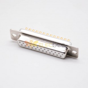 Tipo di saldatura Connettore D SUB a 25 pin femmina standard a due file dritto stampato