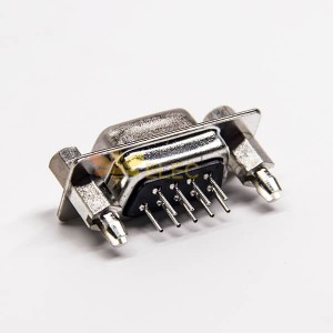 d sub 9针直式母头连接器铆锁式插孔接PCB板 20pcs