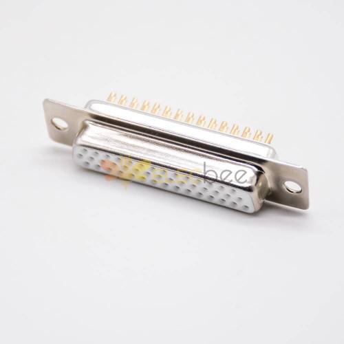 Connettore D Sub standard a tre file a 44 pin stampato dritto femmina a saldare tipo D