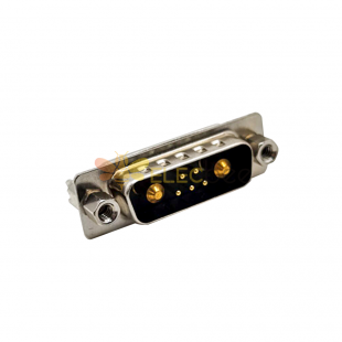 7w2 Combo D sub Connector Male Staking Type Through Hole