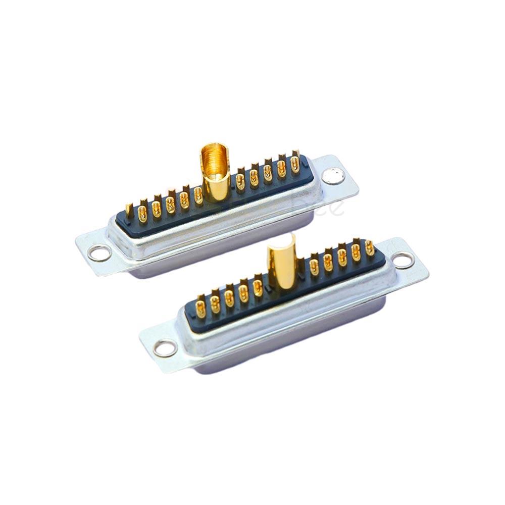 D-SUB 21W1 High Current Female Straight Solder Type 10A 20A 30A 40A 