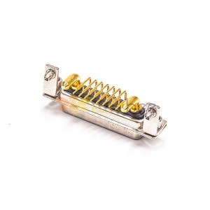 D-sub 17W2 Female Right Angle For PCB Mount Connector 20pcs