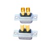 D-SUB 2W2 High Current Male Straight Solder Type 40A Gold Plated Solid Pin Single Hole