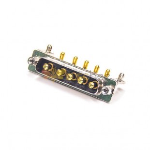 d sub 5w5 Male Right Angle For PCB Mount Connector