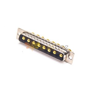 d sub 8w8 macho stright stright tipo de soldadura conector mecanizado pin